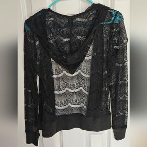 Black lace forever 21 jacket